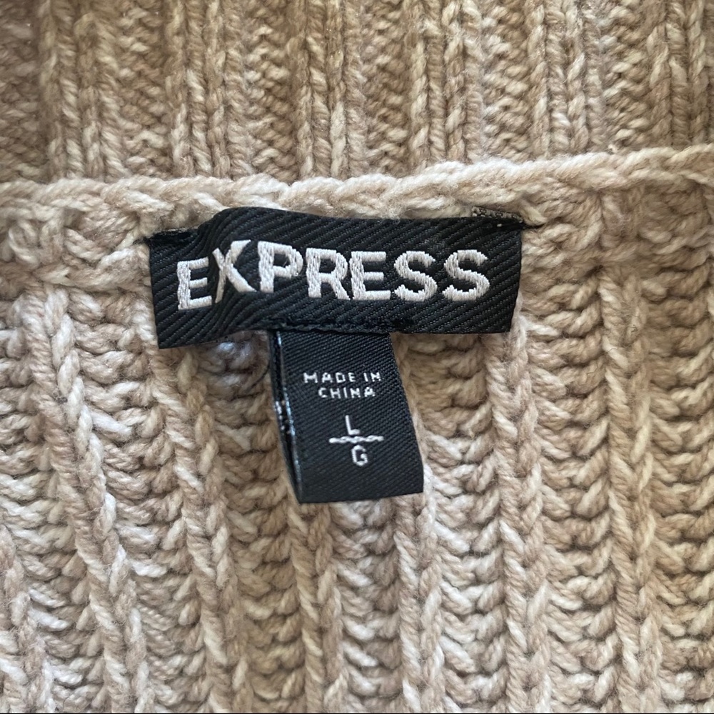 Express Beige Cardigan - Picture 12 of 12